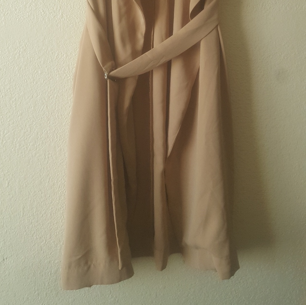GUESS LONG DRAPE VEST SIZE LARGE - Picture 3 of 6